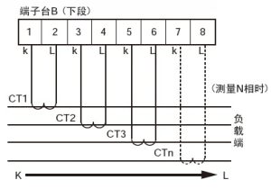 如使用改进型，还可利用第四个CT测量N相。